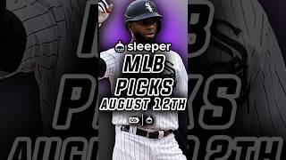 Best MLB Sleeper picks for today 812  Sleeper Picks Promo Code [upl. by Kcyred]