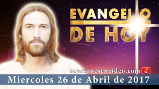 Evangelio de Hoy Miércoles 26 de Abril 2017 Vosotros sois la sal de la tierra [upl. by Eiralc]