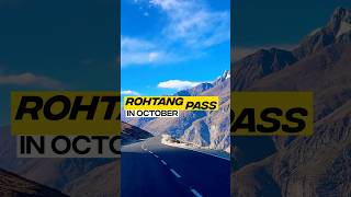 Rohtang Pass in October views shorts rohtangpass [upl. by Kerrill]