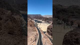 Hoover Dam Lookout bridge between NV and AZ hooverdam nevada arizona vegasadventure [upl. by Atiniuq]