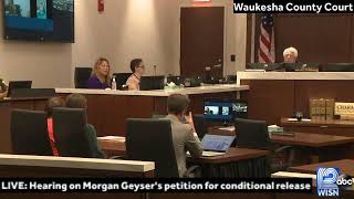 LIVE Eight years after the Slender Man stabbing attack Morgan Geyser now 20 is asking for a c… [upl. by Amolap]