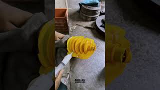 Amazing process of manufacturing car suspension rubbers [upl. by Palm210]