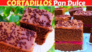 CORTADILLO de CHOCOLATE PAN DULCE MEXICANO Dulce Hogar Recetas [upl. by Eissej]