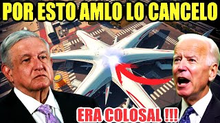 👉AMLO CANCELA Monstruoso AEROPUERTO a Cambio de CONSTRUIR Esto en su lugar [upl. by Airlia]