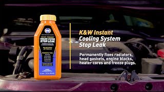 How to Fix a Cooling System Leak with KampW® Instant Cooling System Stop Leak [upl. by Garlan]