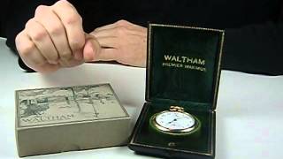 Waltham 23J Premier Maximus Pocket Watch [upl. by Magdaia629]