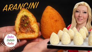 ARANCINI DI RISO 🇮🇹 🍚 Ricetta Siciliana [upl. by Izogn]