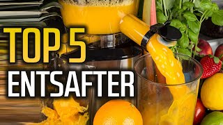 DIE 5 BESTEN ENTSAFTER  Slow Juicer im Vergleich Test 2021 deutsch Siehe VideoInfo [upl. by Odarbil]