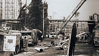 Tragiczny Pożar Rafinerii W Czechowicach  Dziedzicach 26 czerwca 1971 [upl. by Ppilihp366]