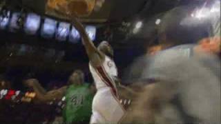 LeBron James Dunks on KG [upl. by Dino]