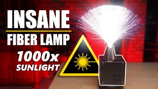 Upgrading Fiber Optic Lamps to LASER Brightness [upl. by Whetstone]