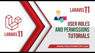 Laravel 11 User Roles and Permissions Tutorial [upl. by Arty]