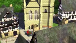 Sims 3  Moonlight Falls Remake  Download [upl. by Eesak]