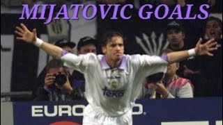 Pedja MijatovicGolesGoalsReal Madrid1996199719981999 [upl. by Aivatnohs]