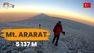 Mt ARARAT 5 137 m  Ağrı Dağı  Climbing the highest peak in Turkey  4K [upl. by Keily]