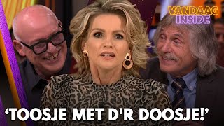 Johan lacht hard om kritiek van Shownieuwspresentatrice Toosje met dr doosje  VANDAAG INSIDE [upl. by Aliab686]