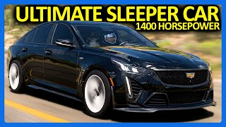 Forza Horizon 5  The ULTIMATE Sleeper Car Customization FH5 CT5V Blackwing [upl. by Nymrak581]