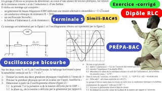 Circuit et dipôle RLCoscilloscope bicourbe [upl. by Newsom]