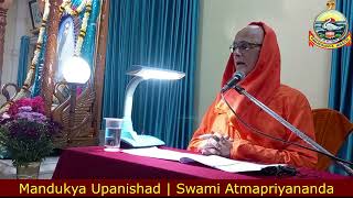 Mandukya Upanishad  Swami Atmapriyananda [upl. by Gnel188]