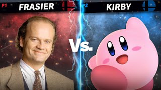 Super Smash Bros Ultimate Frasier vs Kirby [upl. by Breeze]