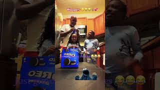 🤦🏽‍♂️Bloopers Chlo’e Zoy’ie and dad bond is unmatched 😂😂❤️🤞🏽 funny comedyfyphumor food [upl. by Gayla223]