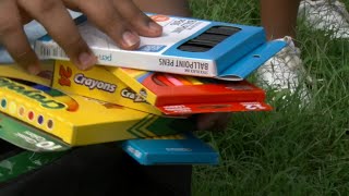 Faithbased group provides food and school supplies across Wake County [upl. by Montford]