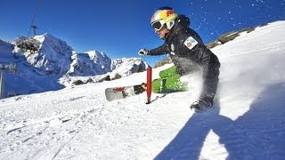 Professional alpine snowboarder prepares for the World Cup  Roland Fischnaller [upl. by Toland]