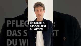 Pflegegeld  Das solltest du wissen shortvideo shorts [upl. by Gerda]