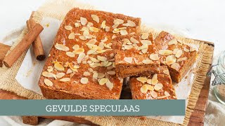 Heerlijke zelfgemaakte gevulde speculaas  LeukeRecepten [upl. by Esiole672]