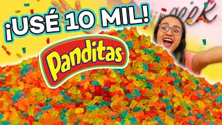 DERRETÍ 10000 GOMITAS para hacer ESTO 🤩 Final inesperado ✄ Craftingeek [upl. by Atims]