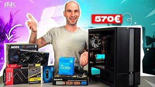 Je Monte un PC Gamer à 550600€ début 2023 Test sur 15 Jeux  Tuto Montage [upl. by Irby721]