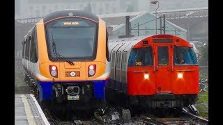 London Overground Class 710s amp London Underground 1972 Tube Stock At Stonebridge Park [upl. by Nelyt222]