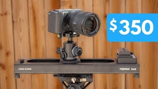 The Best Slider for Video on a Budget Toprig S40 [upl. by Nnalyrehs]