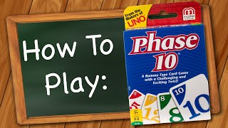 How to Play Phase 10 [upl. by Hennessey]