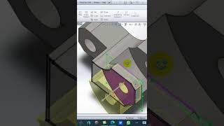 CSWA Sample exam Question  Cut 2  solidworks cswa [upl. by Cadmarr]