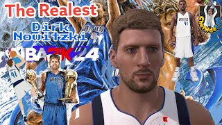 The Realest Dirk Nowitzki NBA 2k24 Face Creation Kobe Bryant Edition 🔥🔥 [upl. by Erdnael]