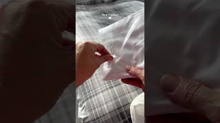 New vpillow ☁️ cozy soft new pillow bed bedroom unbox satisfying cozyhome viral fyp [upl. by Valaria]