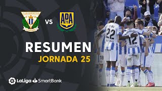 Resumen de CD Leganés vs AD Alcorcón 10 [upl. by Trebornhoj]