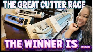 WHICH CRAFT CUTTER IS FASTER CRICUT VENTURE SISER ROMEO OR STARCRAFT SOLOS  BLING DESIGN TEST [upl. by Carrel]