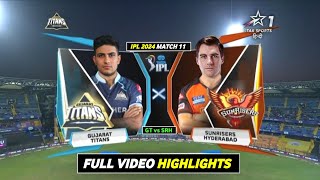 GT vs SRH Highlights 2024  IPL 2024 Gujarat vs Hyderabad Highlights  GT vs SRH 2024 Highlights [upl. by Ativad]