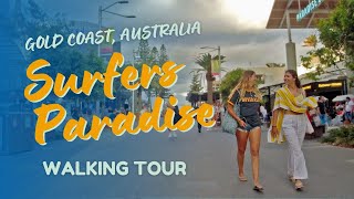 Surfers Paradise Gold Coast Australia 🇦🇺 Walking Tour 4k60fps [upl. by Haynes]