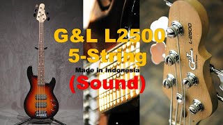 GampL L2500 5String Made in Indonesia [upl. by Lleinad]