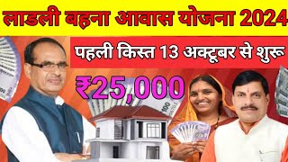 Ladli Behna Awas Yojana Mp 2024 [upl. by Galven]