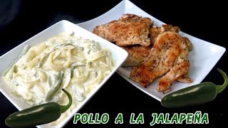 Pechugas de pollo en salsa a la jalapena [upl. by Kissie900]