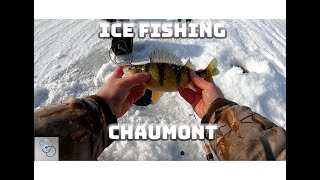 Ice Fishing Chaumont Bay 12222 [upl. by Nylssej]