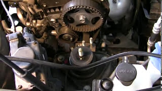 Pt 2 of 2 Timing Belt Service 7th Gen Honda Civic [upl. by Nessim]