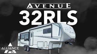 Avenue 32RLS 5th Wheel The prefect rear living fifth wheel all Under 35 Feet and 10500lbs dry [upl. by Ahsuatal221]