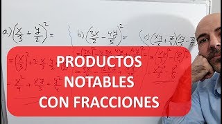 PRODUCTOS NOTABLES CON FRACCIONES [upl. by Goodyear]