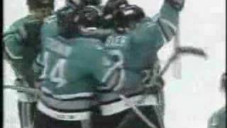 1994 Western Quarterfinals Game 7  Sharks vs Red Wings [upl. by Loraine]