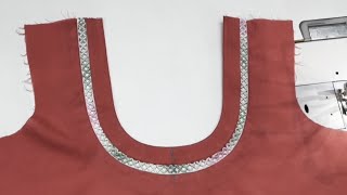 Front Neck Design Cutting and Stitching [upl. by Zinnes]